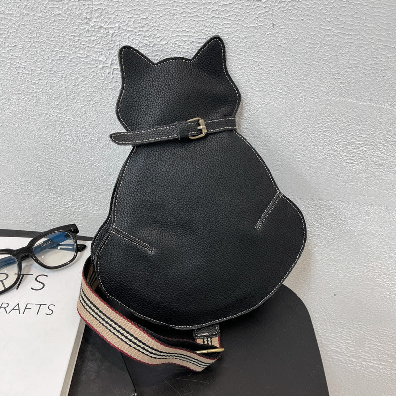 Women's New Messenger Cute Cat Shoulder Bag