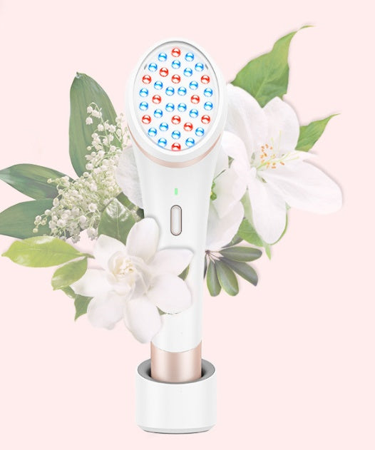 Acne Light Therapy Xpreen Wireless Rechargeable Light Acne Treatment Device Acne Clearing Eraser with Blue Light and Red Light