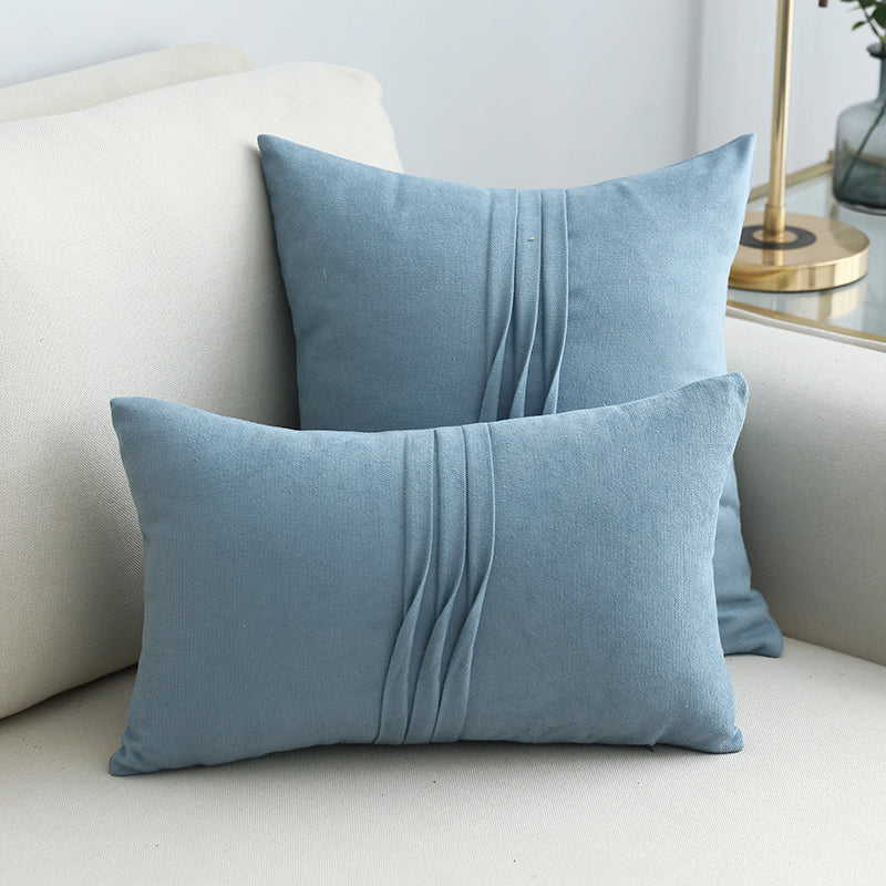 Solid Color Pillow, Pillow, Office Sofa, Simple Lumbar Pillow, Cushion