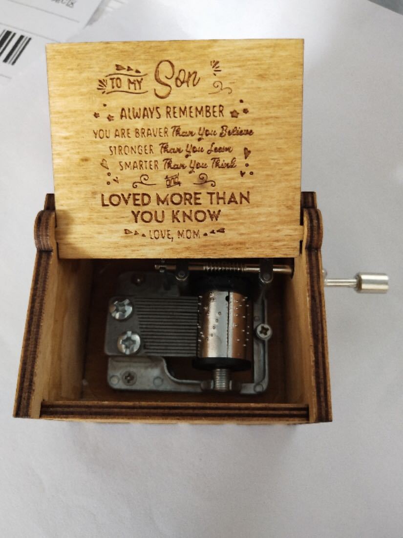 Hand-cranked Music Box Handmade Music Box