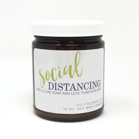 Social Distancing Candle