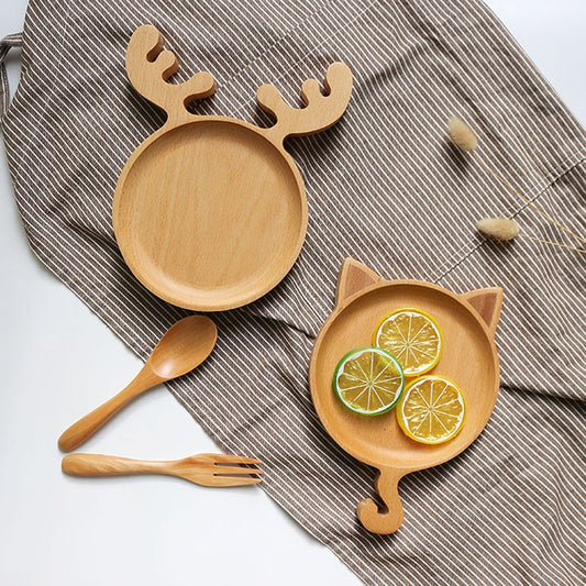 Animated Wooden Tray