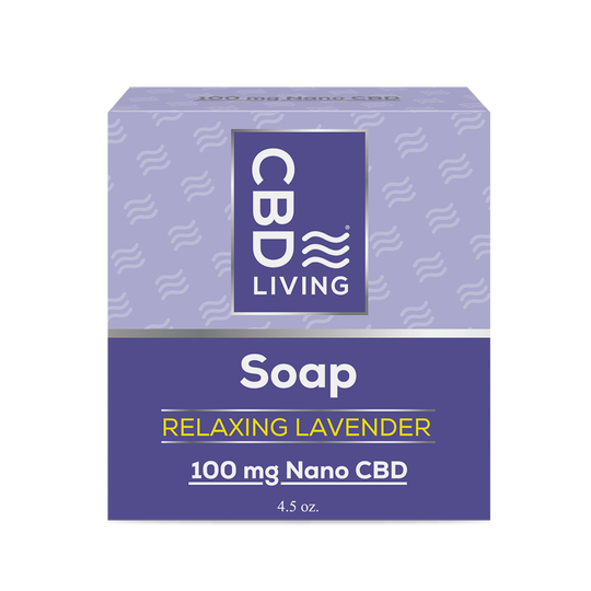 CBD Bath Soap 500 mg - Lavender with Jasmine (Two Bars)