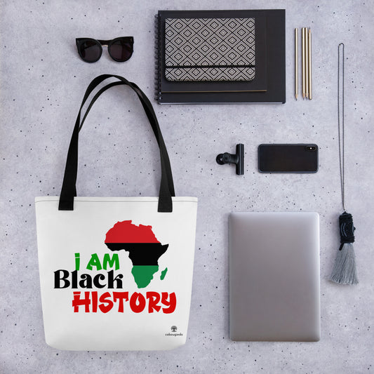 Tote bag - I Am Black History