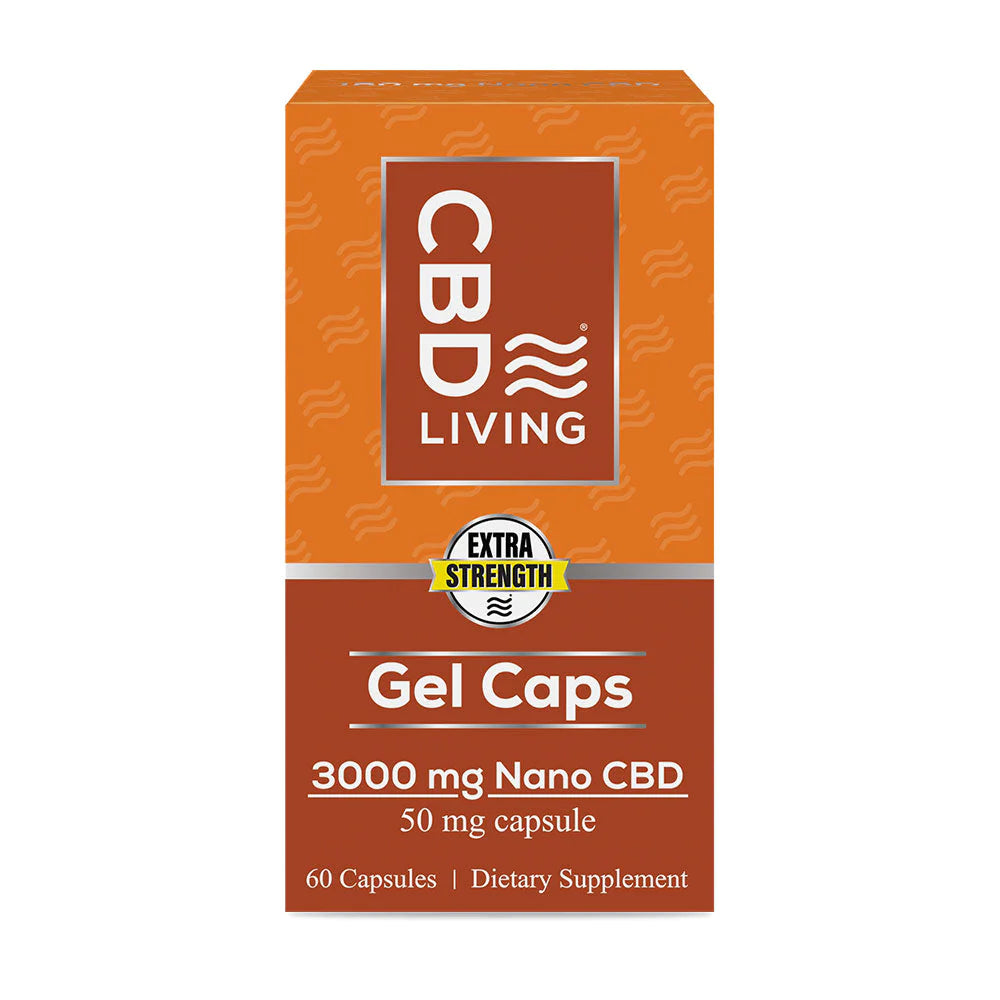 CBD Living CBD Gel Caps (3000 mg)