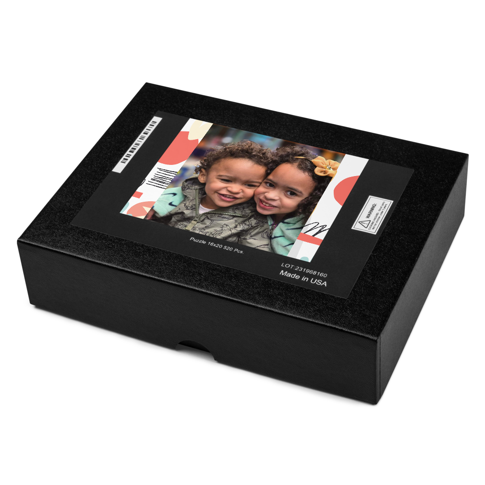 Jigsaw puzzle - Big Sister & Little Brother Love (Personalize it)