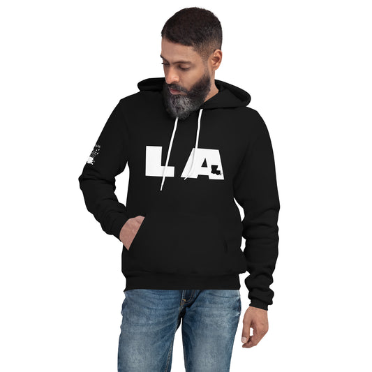 Unisex hoodie - LA (Lousiana)