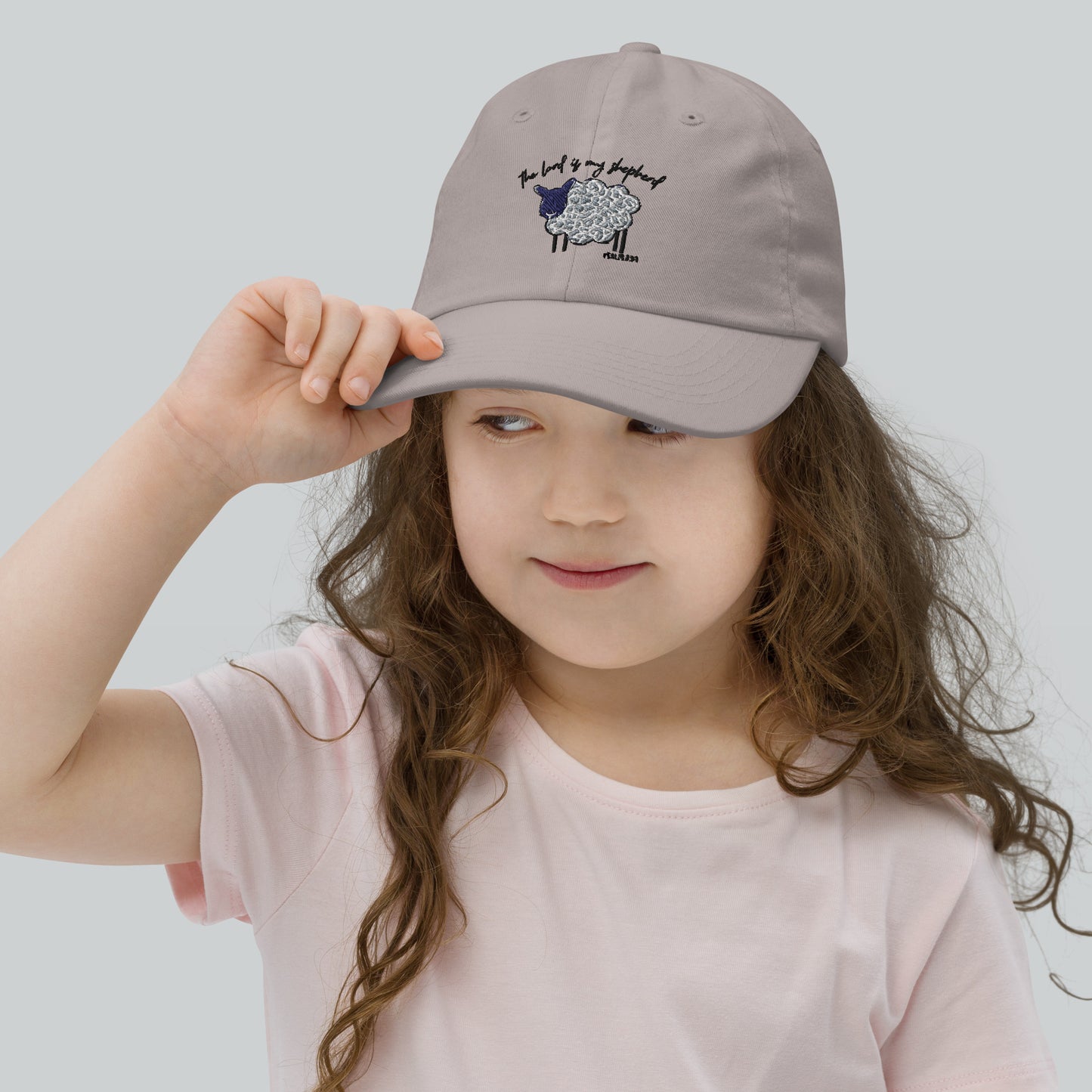 Youth baseball cap - The Lord is My Shepherd Psalms 25:1