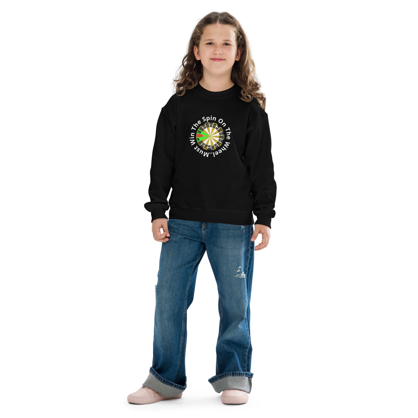 Youth crewneck sweatshirt - The Price Is Right - Spin The Wheel