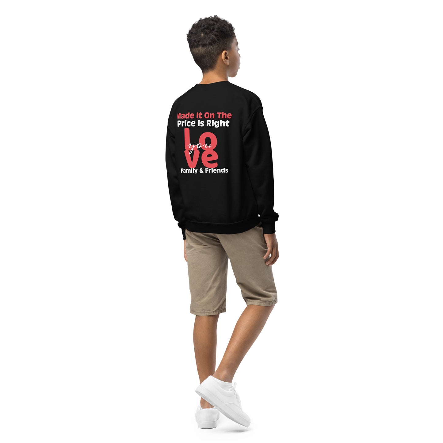Youth crewneck sweatshirt - The Price Is Right - Spin The Wheel
