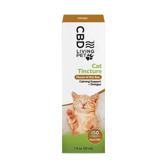 CBD Calming Cat Tincture 150 mg- Peanut Butter